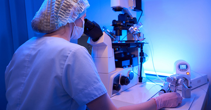 Fertility care – ICSI (intracytoplasmic sperm injection) treatment